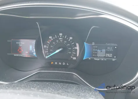 2018 Ford Fusion Hybrid S z USA, uszkodzony, nr VIN 3FA6P0UU6JR101005